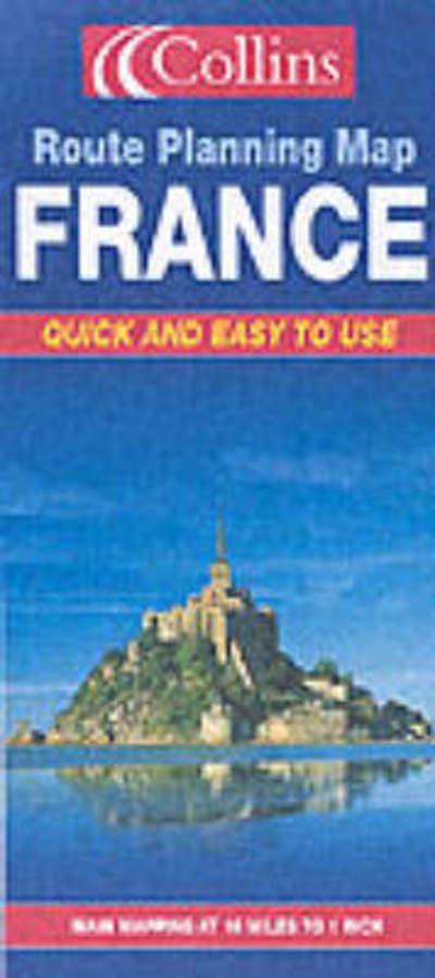 Collins Route Planning Map France