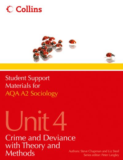 Student Support Materials for AQA A2 Sociology. Unit 4 Crime and Deviance With Theory and Methods
