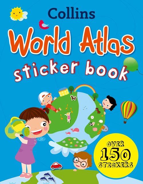 Collins World Atlas Sticker Book