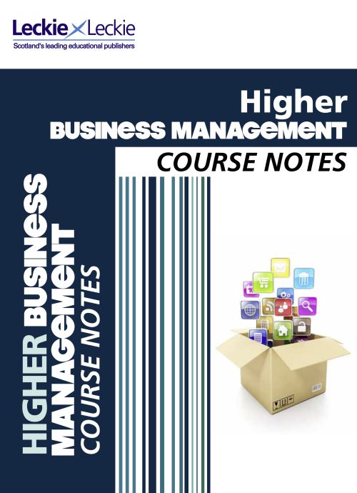 CfE Higher Business Management Course Notes