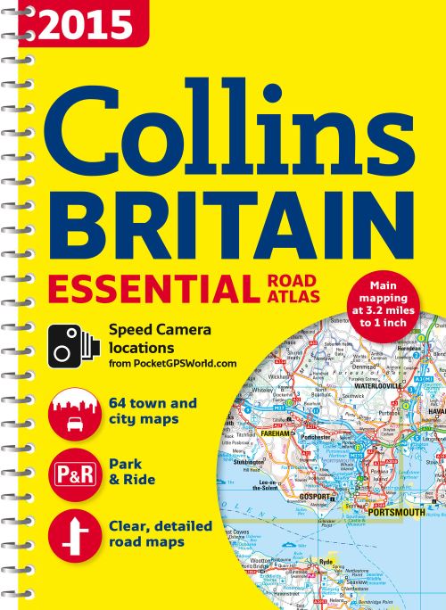 2015 Collins Britain Essential Road Atlas