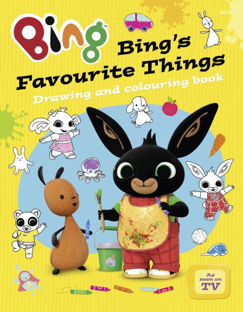 Bing's Favourite Things Drawing and Colouring Book