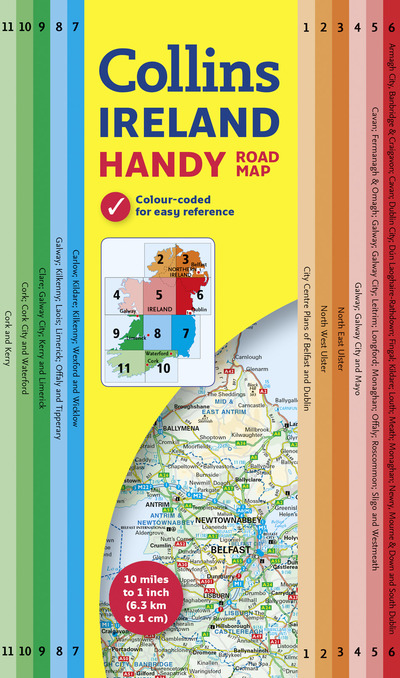 Collins Handy Map Ireland