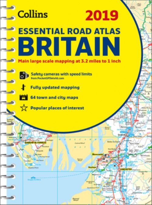 2019 Collins Britain Essential Road Atlas
