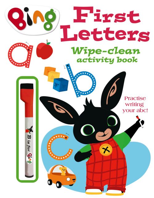 First Letters Wipe-Clean Activity Book