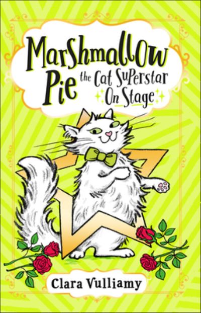 Marshmallow Pie, the Cat Superstar on Stage