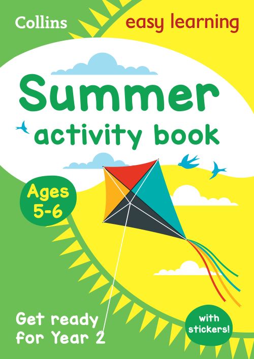 Year 1 to Year 2 Summer Activity Book With Stickers