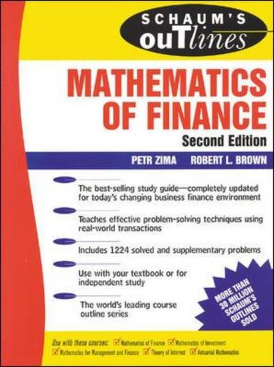 Schaum's Outline of Theory and Problems of Mathematics of Finance