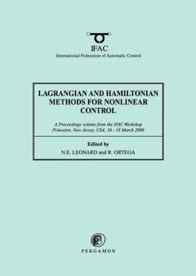 Lagrangian and Hamiltonian Methods for Nonlinear Control