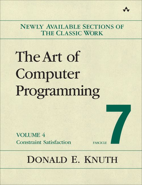 The Art of Computer Programming. Volume 4 Constraint Satisfaction