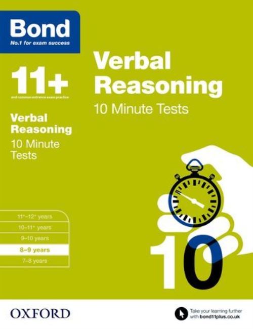 Verbal Reasoning. 8-9 Years 10 Minute Tests