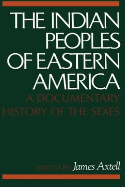 The Indian Peoples of Eastern America