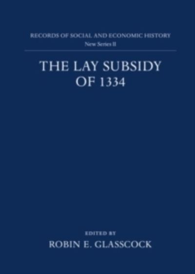 The Lay Subsidy of 1334