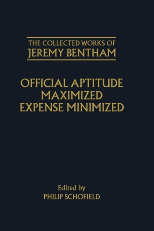 Official Aptitude Maximized; Expense Minimized