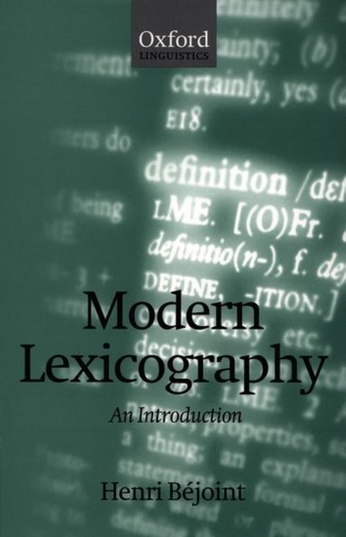 Modern Lexicography