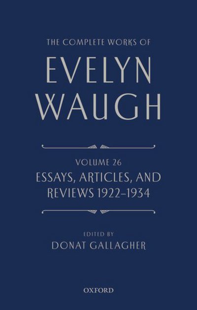 Essays, Articles, and Reviews, 1922-1934
