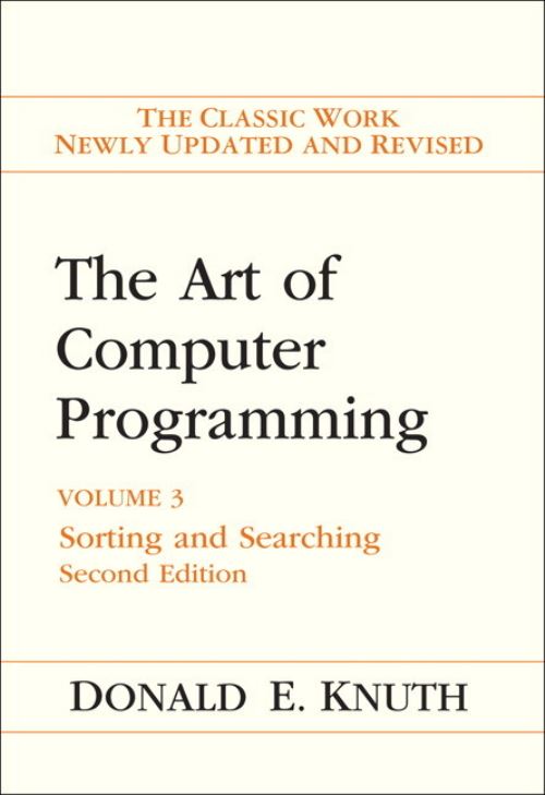 The Art of Computer Programming. Vol. 3 Sorting and Searching