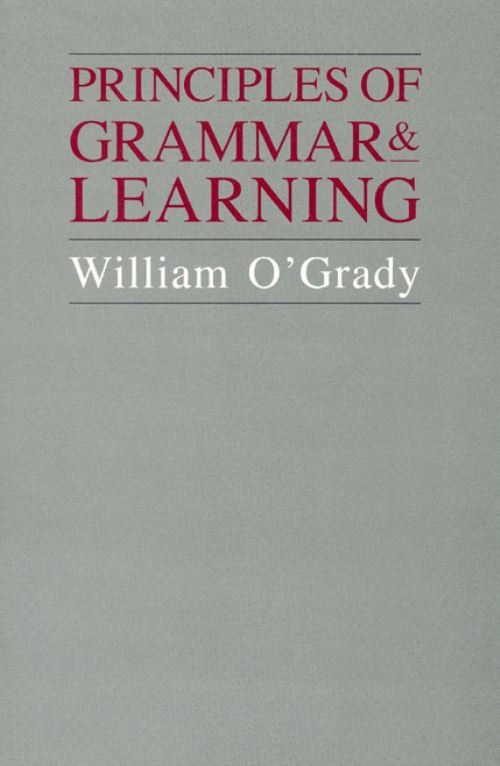 Principles of Grammar & Learning
