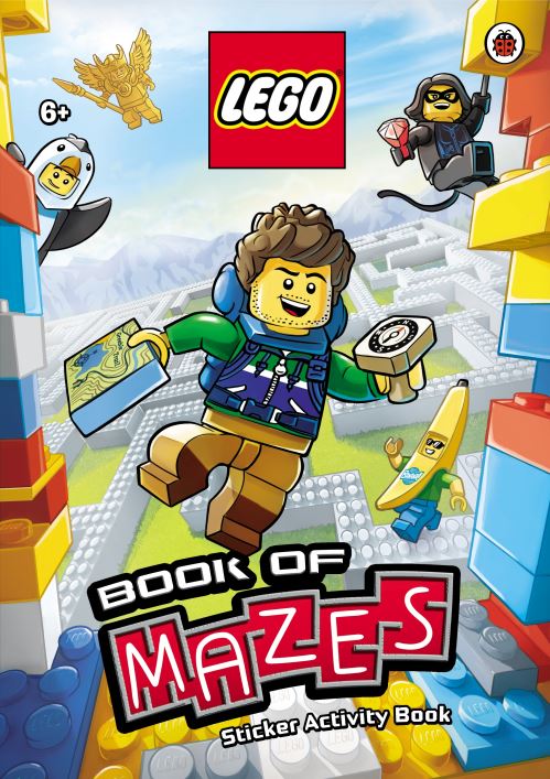 LEGO Book of Mazes Sticker Activity Book