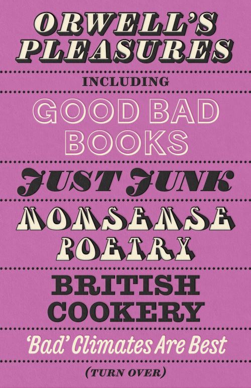 Orwell's Pleasures
