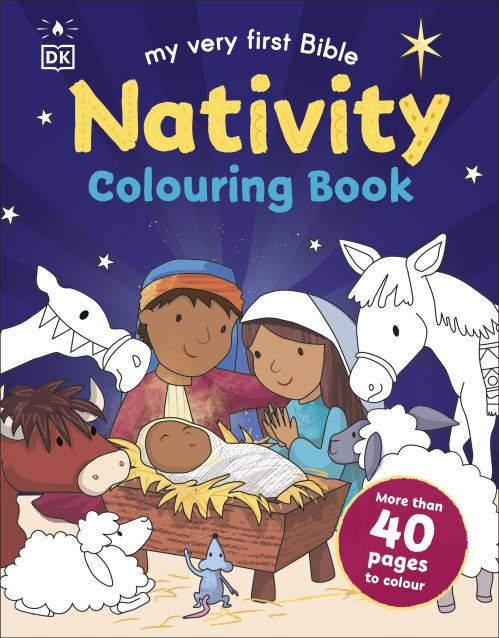 My Very First Bible Nativity Colouring Book
