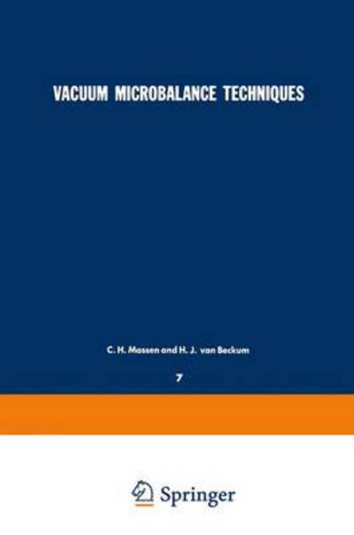 Vacuum Microbalance Techniques