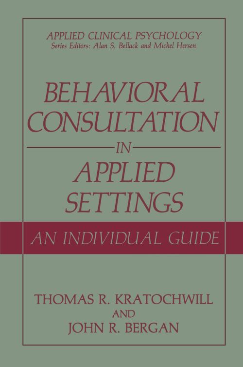 Behavioral Consultation and Therapy