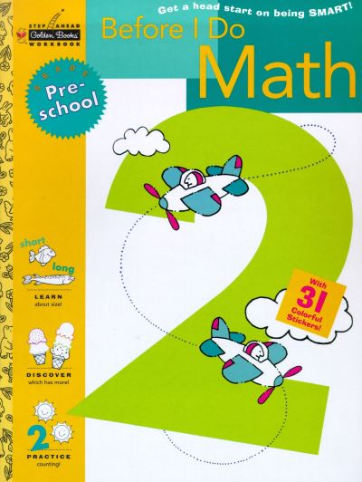 Before I Do Math (Preschool). Step Ahead Workbooks
