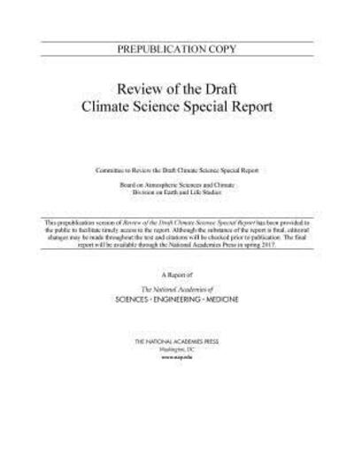 Review of the Draft Climate Science Special Report