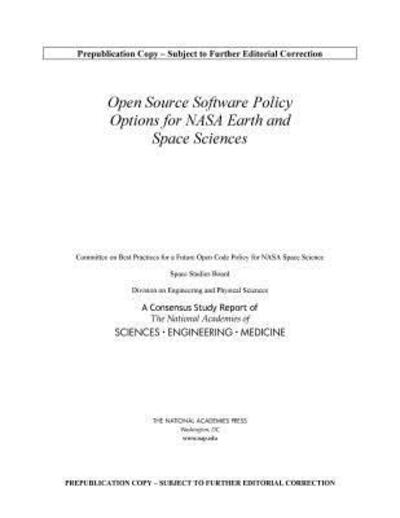 Open Source Software Policy Options for NASA Earth and Space Sciences