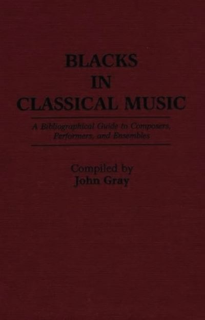 Blacks in Classical Music
