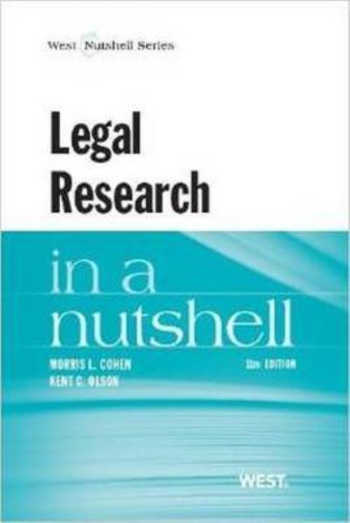 Legal Research in a Nutshell