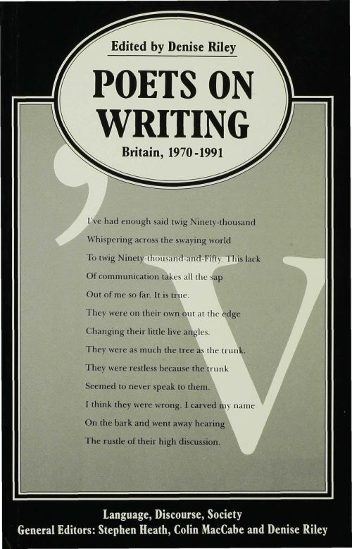 Poets on Writing