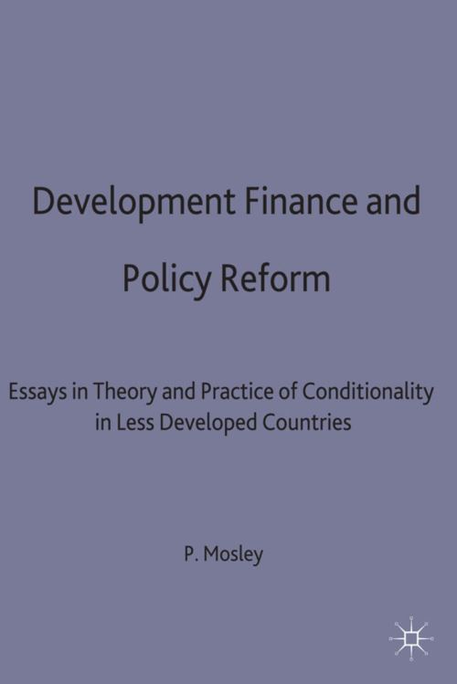 Development Finance and Policy Reform