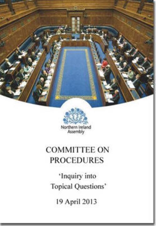 Inquiry Into Topical Questions