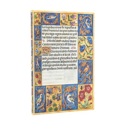 2026 Spinola Hours (Ancient Illumination) Maxi 12-Month Horizontal Hardcover Flexi Dayplanner 2026 (Elastic Band Closure)