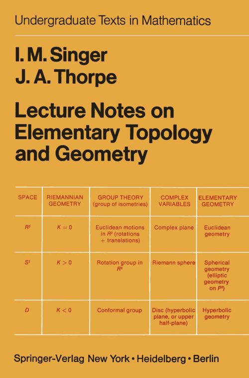 Lecture Notes on Elementary Topology and Geometry