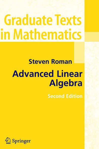 Advanced Linear Algebra