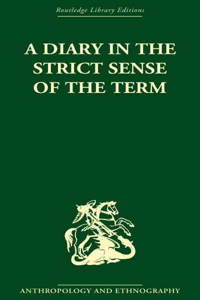 A Diary in the Strict Sense of the Term