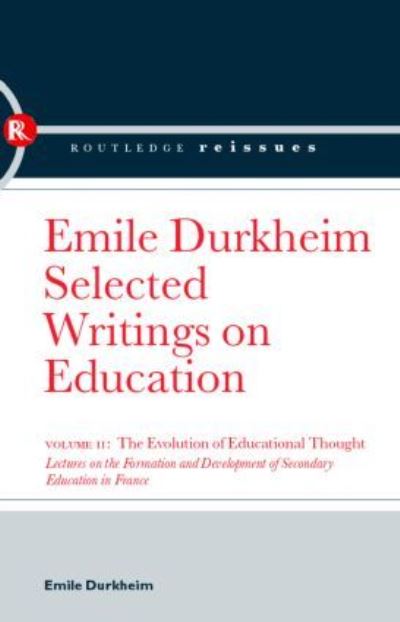 The Evolution of Educational Thought