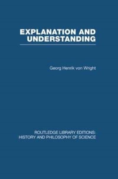 Explanation and Understanding