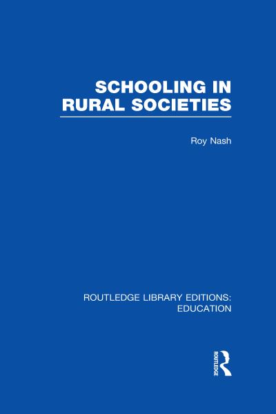 Schooling in Rural Societies