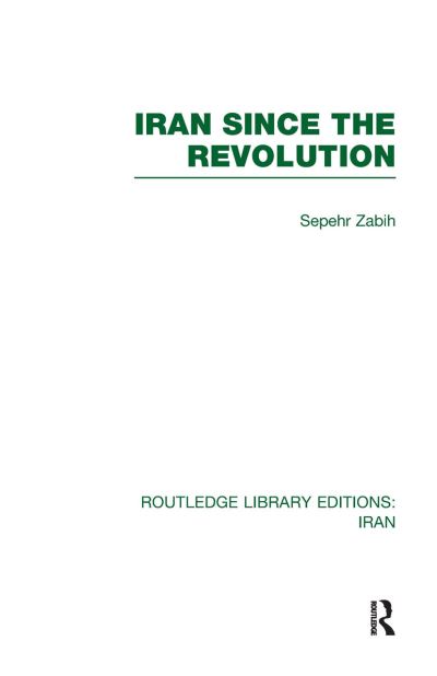 Iran Since the Revolution