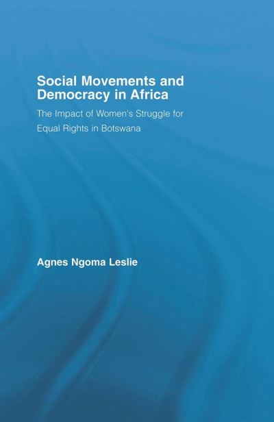Social Movements and Democracy in Africa