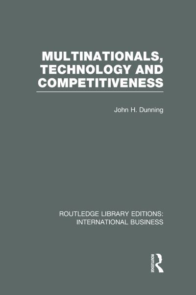 Multinationals, Technology, and Competitiveness