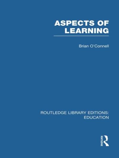Aspects of Learning. Vol. 7