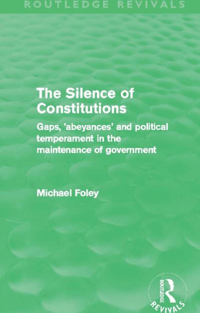 The Silence of Constitutions