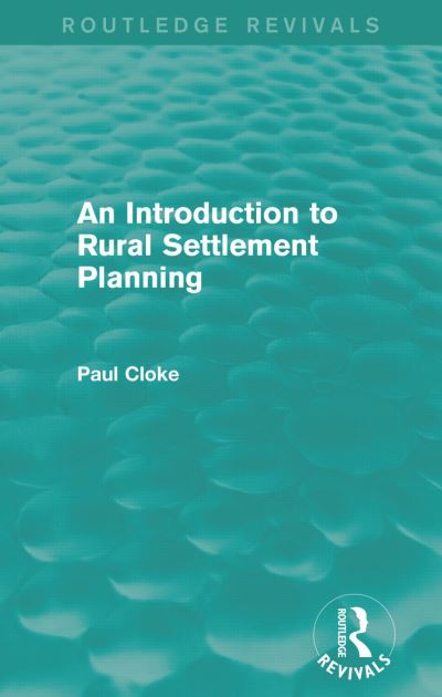 An Introduction to Rural Settlement Planning