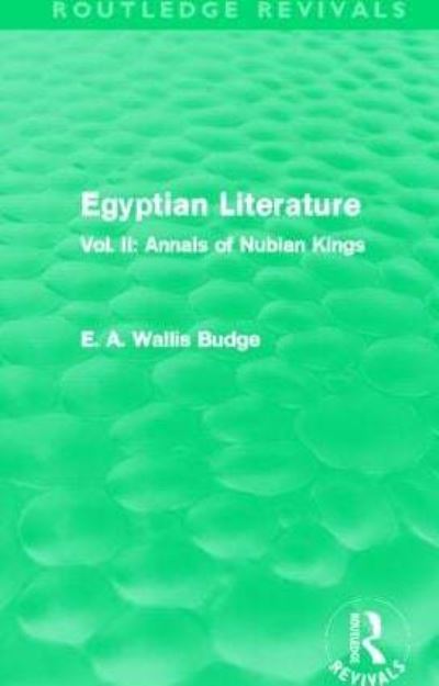 Egyptian Literature (Routledge Revivals)