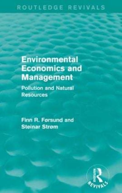 Environmental Economics and Management